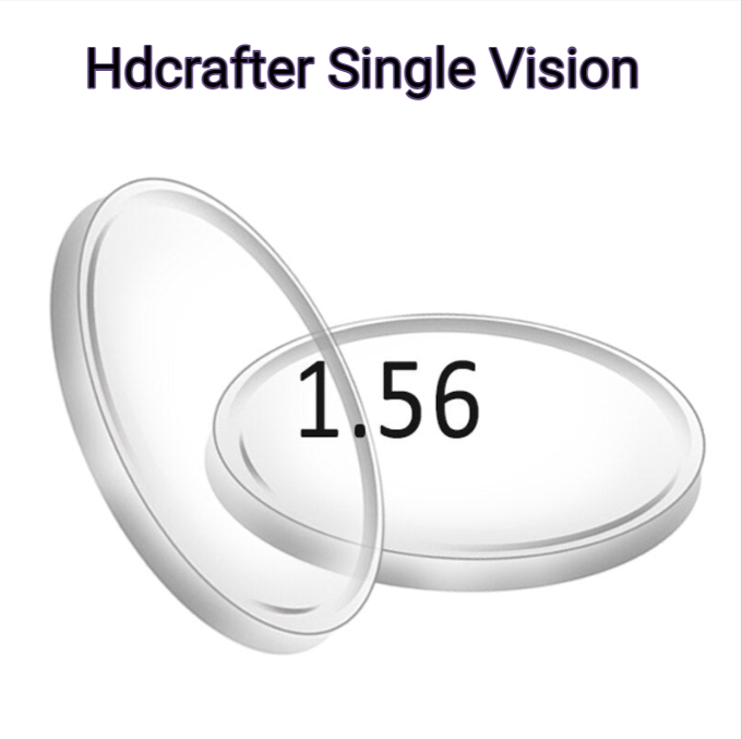 Hdcrafter Single Vision Aspheric Polycarbonate Clear Lenses Lenses Hdcrafter Eyeglass Lenses 1.56 Index  