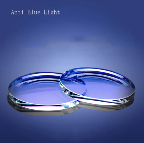 Hdcrafter 1.56 Single Vision Polycarbonate Lenses Lenses Hdcrafter Eyeglass Lenses Clear With Anti Blue  