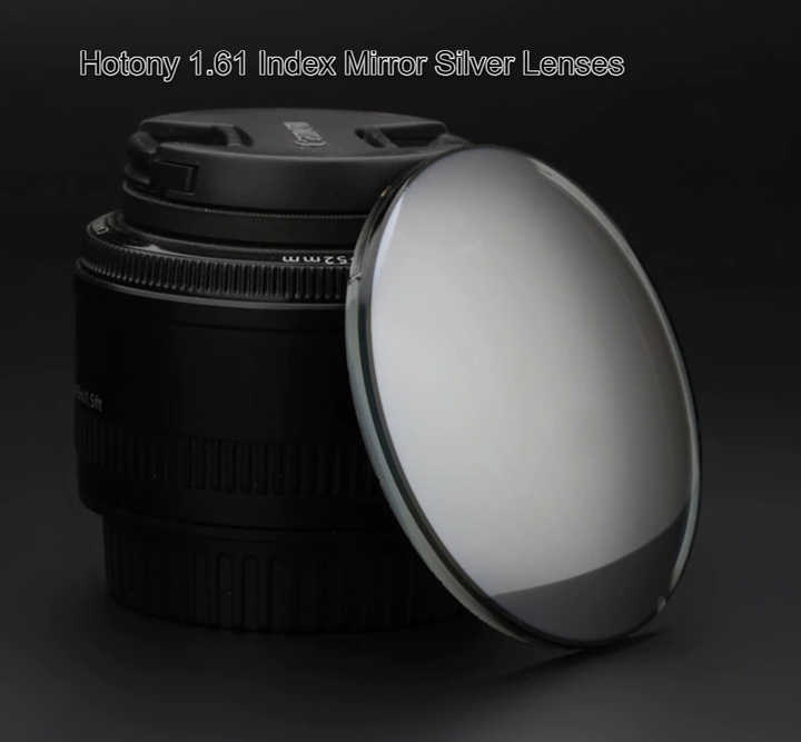 Hotony 1.61 Index Single Vision Polarized Lenses Lenses Hotony Lenses Mirror Silver  