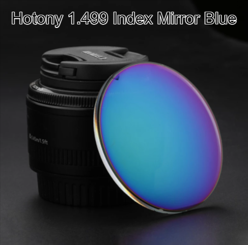 Hotony 1.499 Index Single Vision Mirror Polarized Lenses Lenses Hotony Lenses Mirror Blue  