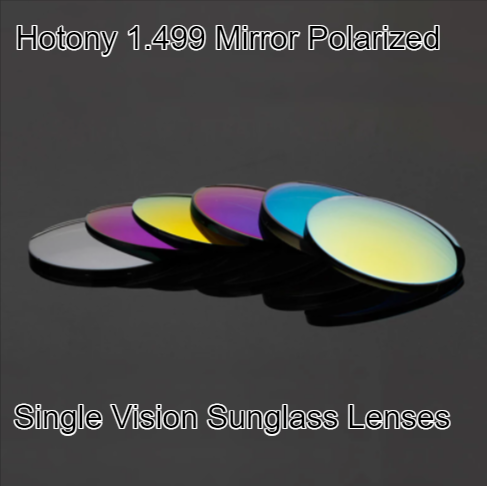 Hotony 1.499 Index Single Vision Mirror Polarized Lenses Lenses Hotony Lenses   