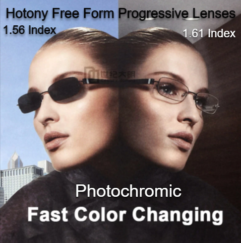 Hotony Free Form Progressive Photochromic Lenses Lenses Hotony Lenses   
