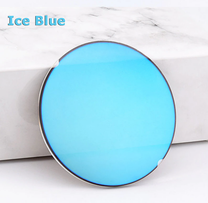 Gmei 1.61 Index Polarized Mirror Sunglass Lenses Lenses Gmei Optical Lenses Mirror Ice Blue  