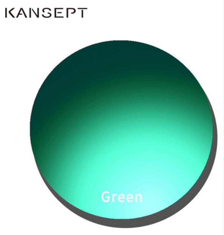 Kansept Index Aspheric Progressive Polarized Myopic Lenses Lenses Kansept Lenses 1.56 Green 