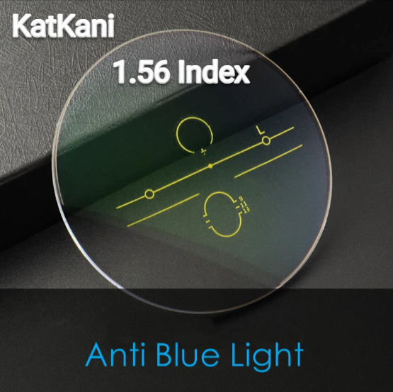 KatKani Progressive Wide Vision Computer Anti Blue Light Clear Lenses Lenses KatKani Eyeglass Lenses 1.56  