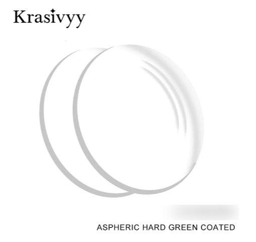 Krasivyy Hard Green Aspheric Single Vision Clear Lenses Lenses Krasivyy Lenses 1.56 Myopic 