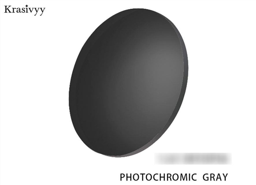 Krasivyy Single Vision Photochromic Lenses Lenses Krasivyy Lenses 1.56 Myopic Gray