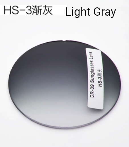 Dziya Tinted Aspheric Progressive Lenses Lenses Dziya Lenses 1.50 Light Gray 