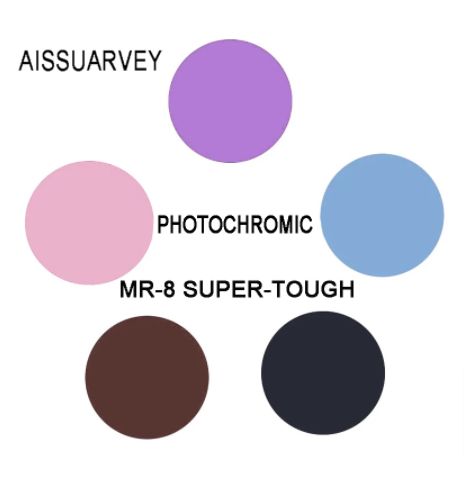 Aissuarvey MR-8 Single Vision Photochromic Lenses Lenses Aissuarvey Lenses   