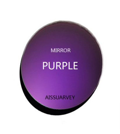 Aissuarvey Polarized Single Vision Sunglass Lenses Lenses Aissuarvey Sunglass Lenses 1.56 Mirror Purple 