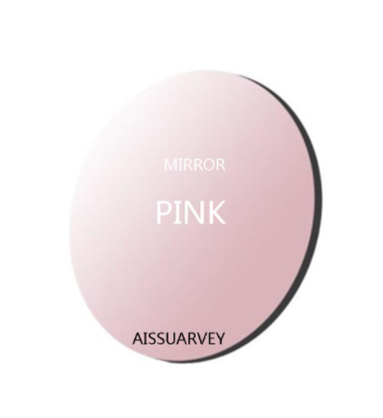 Aissuarvey Polarized Single Vision Sunglass Lenses Lenses Aissuarvey Sunglass Lenses 1.56 Mirror Pink 