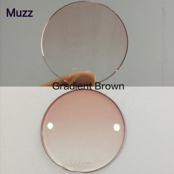 Muzz Single Vision Aspheric Tinted Lenses Lenses Muzz Lenses 1.56 Gradient Brown 
