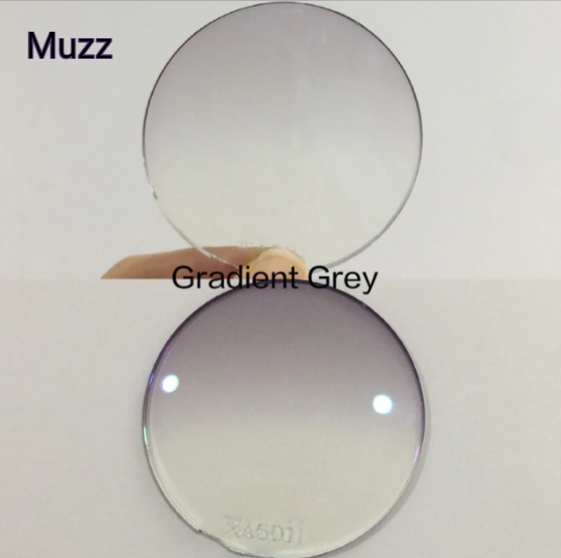 Muzz Single Vision Aspheric Tinted Lenses Lenses Muzz Lenses 1.56 Gradient Gray 