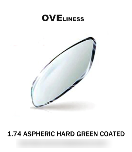 Oveliness Aspheric Single Vision Myopic Hyperopic Clear Lenses Lenses Oveliness Lenses 1.74 Myopic 