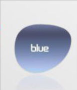 Oveliness 1.56 Single Vision Tinted Polyurethane Lenses Lenses Oveliness Lenses Blue  