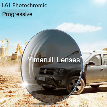 Yimaruili 1.61 Index Free Form Progressive Photochromic Lenses Lenses Yimaruili Lenses   