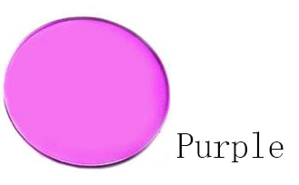 BCLEAR 1.56 Index Photochromic Myopic Lenses Color Purple Lenses Bclear Lenses   