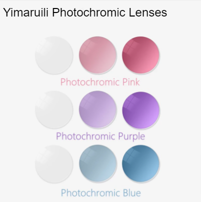 Yimaruili Photochromic Single Vision Aspheric Lenses Lenses Yimaruili Lenses   