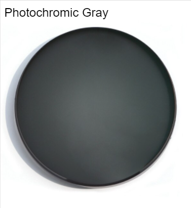 Kansept CR-39 Anti Blue Photochromic Non-Prescription Lenses Lenses Kansept Lenses Gray  
