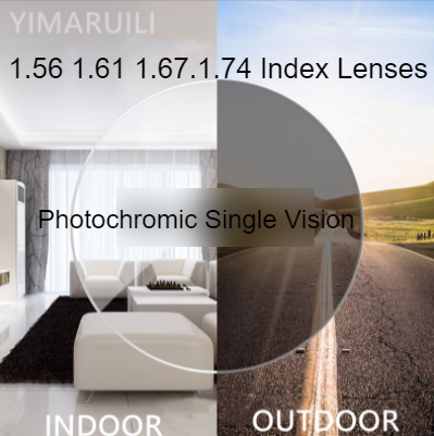 Yimaruili Aspheric Single Vision Photochromic Lenses Lenses Yimaruili Lenses   