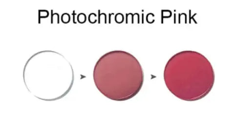 Hotony Single Vision Fun Color Photochromic Lenses.