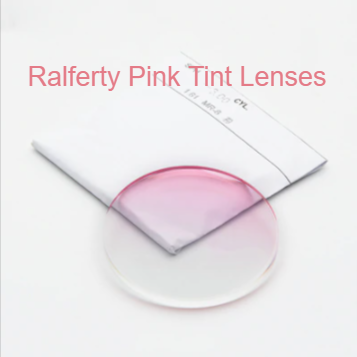 Ralferty MR-7/ MR-8 Single Vision Gradient Tinted Lenses Lenses Ralferty Lenses 1.61 Pink 
