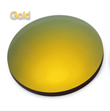 KatKani Progressive Vision Colorful Polarized Mirror Sunglass Lenses Lenses KatKani Sunglass Lenses 1.50 Gold 