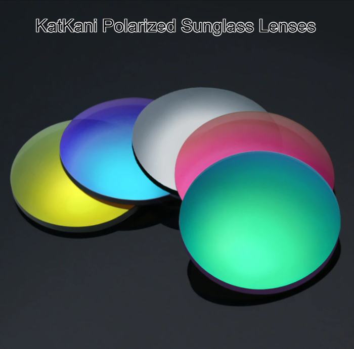 KatKani Aspherical Polarized Colorful Mirror Sunglass Single Vision Lenses Lenses KatKani Sunglass Lenses   