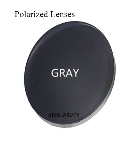 Aissuarvey Polarized Single Vision Sunglass Lenses Lenses Aissuarvey Sunglass Lenses 1.56 Polarized Gray 