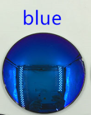BCLEAR 1.49 Index Mirror Reflective Non-Polarized Myopic Lenses Color Blue Lenses Bclear Lenses   