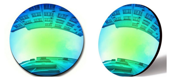 BCLEAR 1.49 Index Mirror Reflective Non-Polarized Myopic Lenses Color Green Lenses Bclear Lenses   