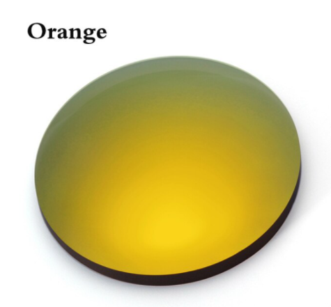 Hdcrafter Polarized Aspheric Polycarbonate Mirror Lenses Lenses Hdcrafter Sunglass Lenses 1.56 Orange 