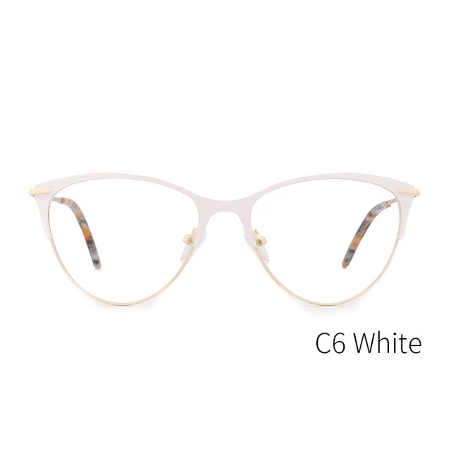 Kansept Women's Eyeglasses Metal Glasses Frame Cat Eye 3751 Frame Kansept 3751C6  