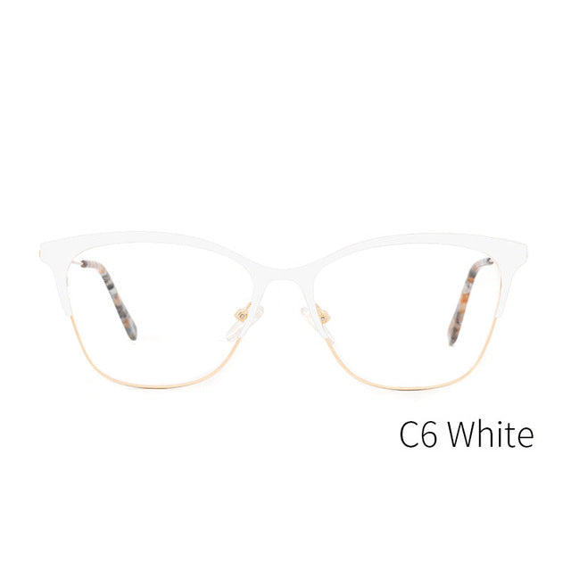 Kansept Brand Women's Eyeglasses Metal Spectacle Frame Glasses 3742 Frame Kansept 3742C6  