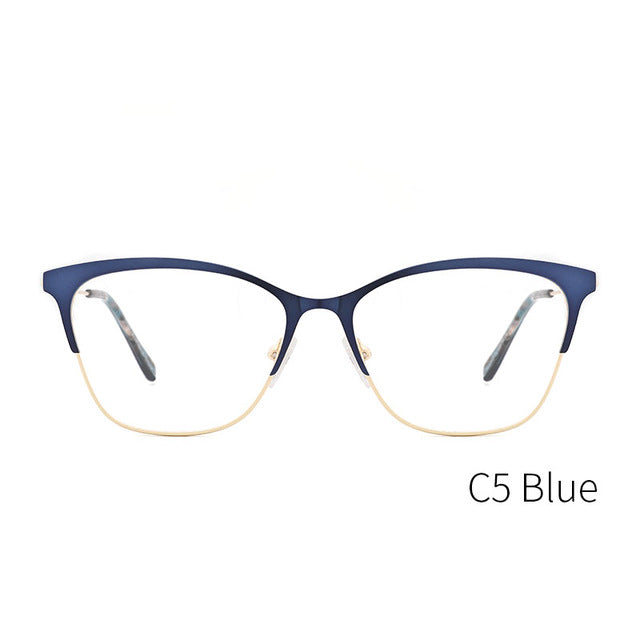 Kansept Brand Women's Eyeglasses Metal Spectacle Frame Glasses 3742 Frame Kansept 3742C5  