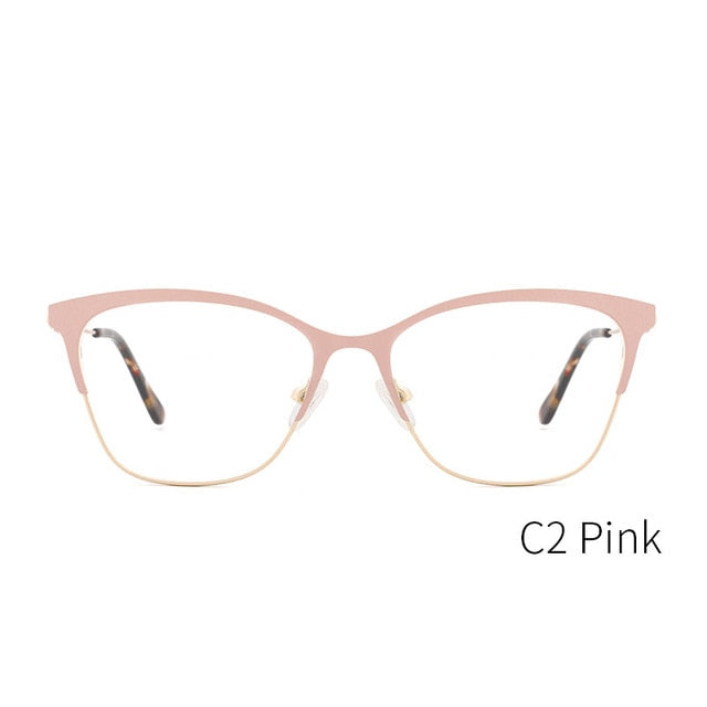 Kansept Brand Women's Eyeglasses Metal Spectacle Frame Glasses 3742 Frame Kansept 3742C2  
