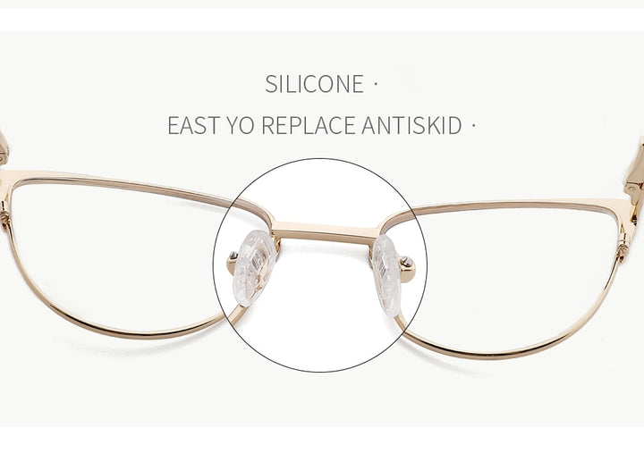 Kansept Brand Women's Eyeglasses Handmade Metal Frame Elegant Glasses Frame Frame Kansept   