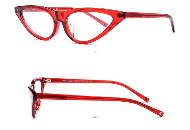Hepidem Women's Eyeglasses Acetate Cat Eye 9115 Frame Hepidem   