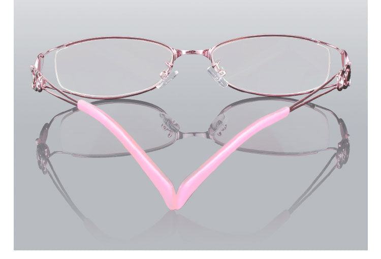 Women's Eyeglasses Butterfly Alloy Elegant Glasses Frame 6150 Frame Hotochki   