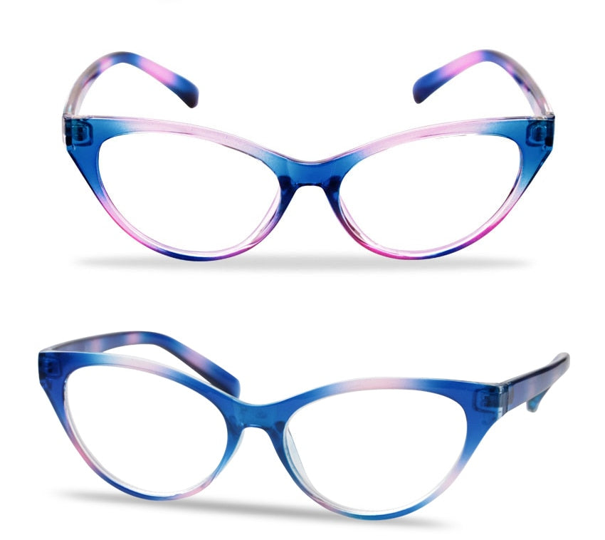 Soolala Ultralight Cat Eye Reading Glasses Women Eyeglasses 0 +1 +1.5 +2 +2.5 +3 +3.5 Reading Glasses SooLala   