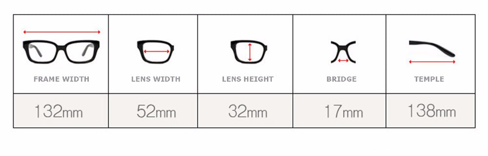 Chashma Women's Full Rim Rectangle Titanium Frame Eyeglasses 5802 Full Rim Chashma   