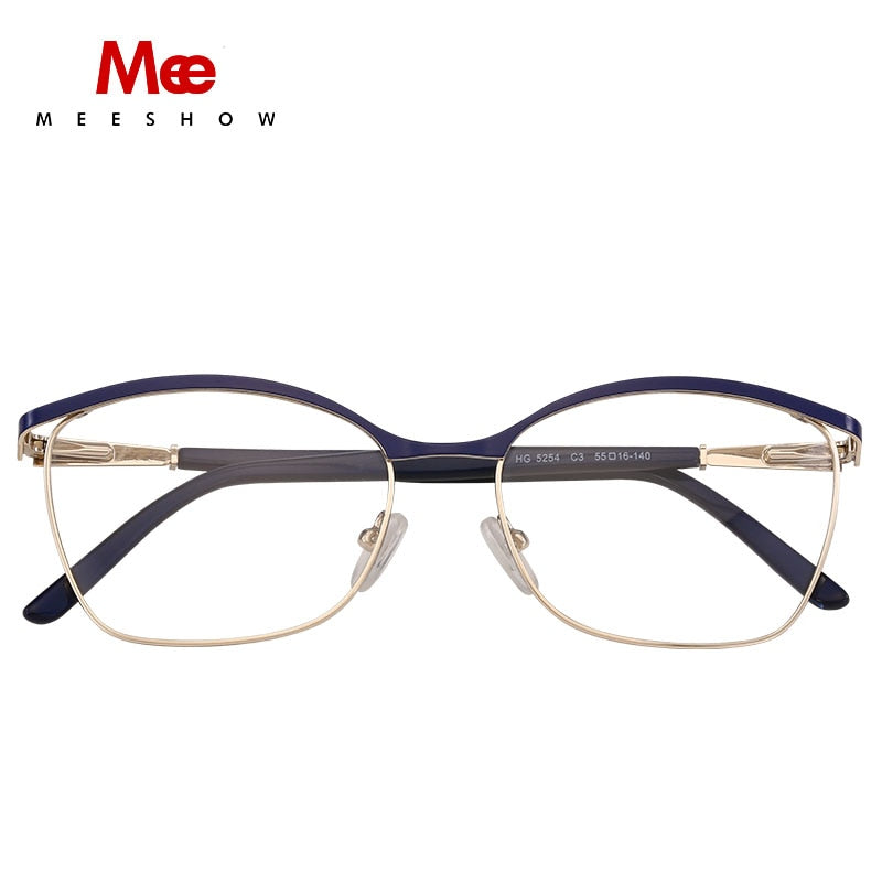 Meeshow Brand Women's Eyeglasses Frame Titanium Allow 8913 Frame MeeShow   