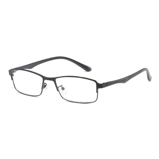Unisex Full Rim Eyeglasses 076 Non Spherical 12 Layers Reading Glasses From +1.0 To +4.0 Reading Glasses Hotochki +100 Black 