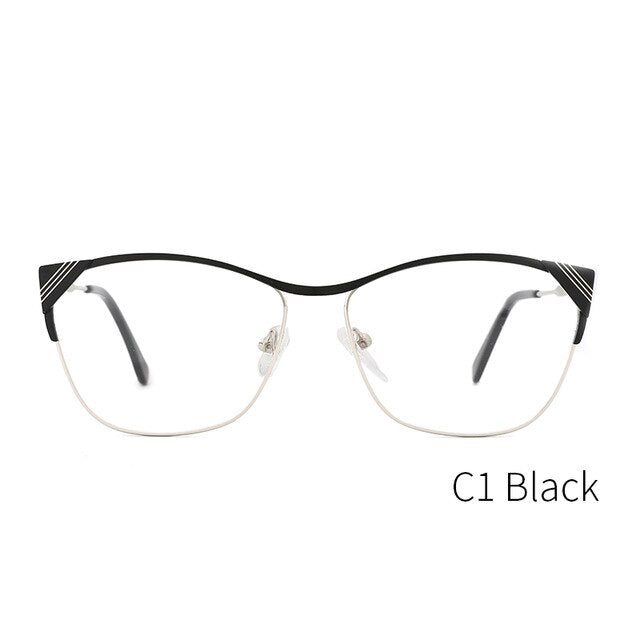 Kansept Women's Eyeglasses Metal Frame Transparent 3749 Frame Kansept 3749C1  
