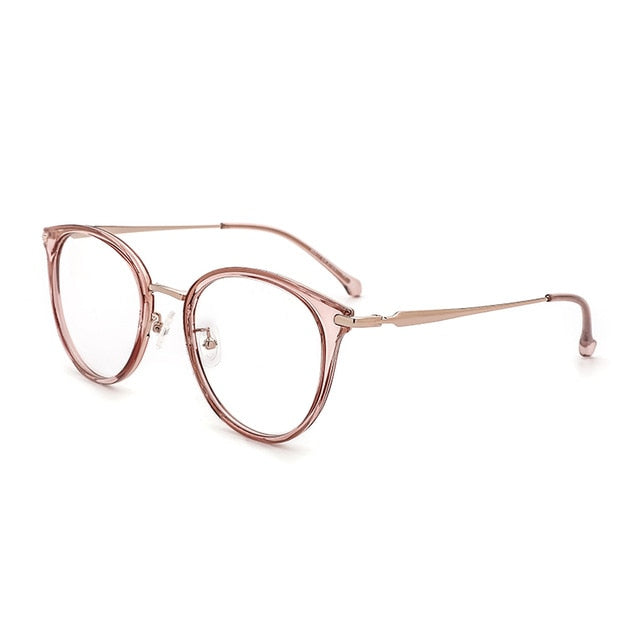Kansept Brand Women's Eyeglasses Round Stainless Steel 90017 Frame Kansept 9017C3  
