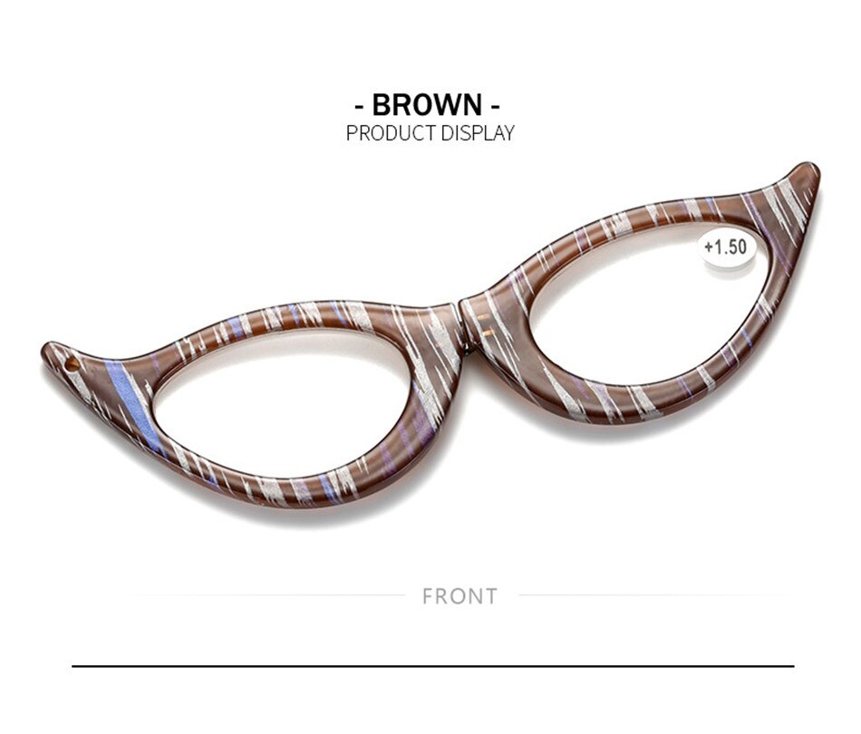 Iboode Women's Reading Glasses Cat Eye With Diopter +1.0 1.5 2.0 2.5 3 3.5 4 Reading Glasses Iboode   