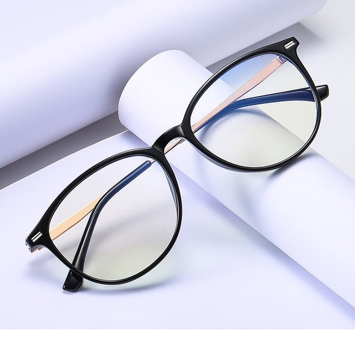 Ralferty Unisex Eyeglasses Blue Light Glasses Frame Spectacle Frames Tr90 Points Frame Ralferty   