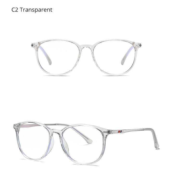Ralferty Unisex Eyeglasses Blue Light Glasses Frame Spectacle Frames Tr90 Points Frame Ralferty   