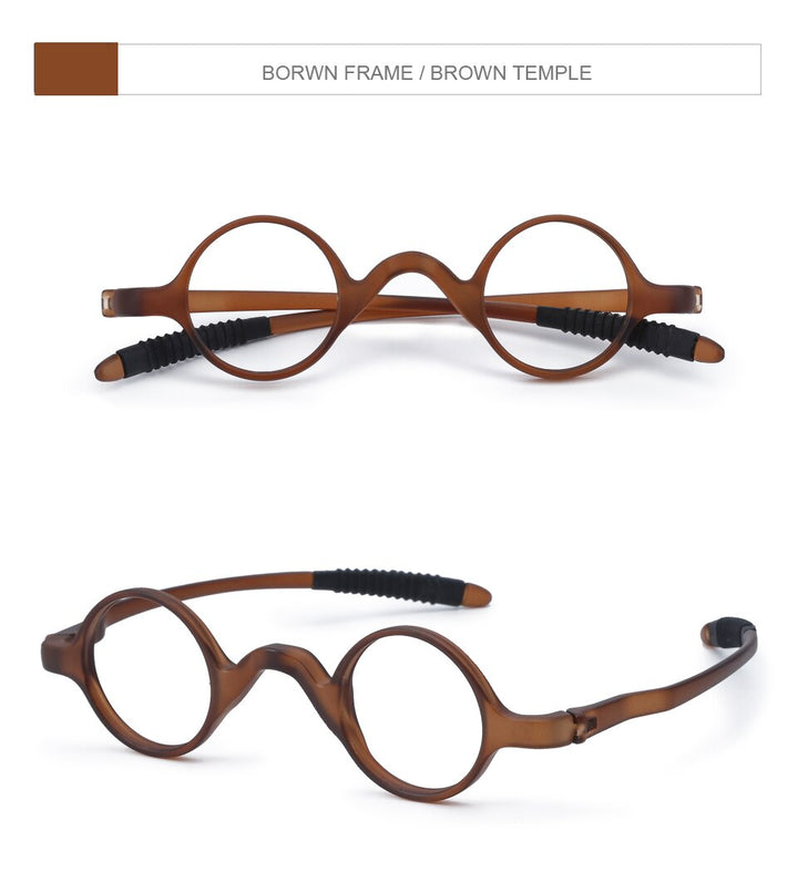 Unisex Portable Ultra Light Reading Glasses Tr90 Glasses Dipoter +1.0 To +4.0 Reading Glasses Brightzone   