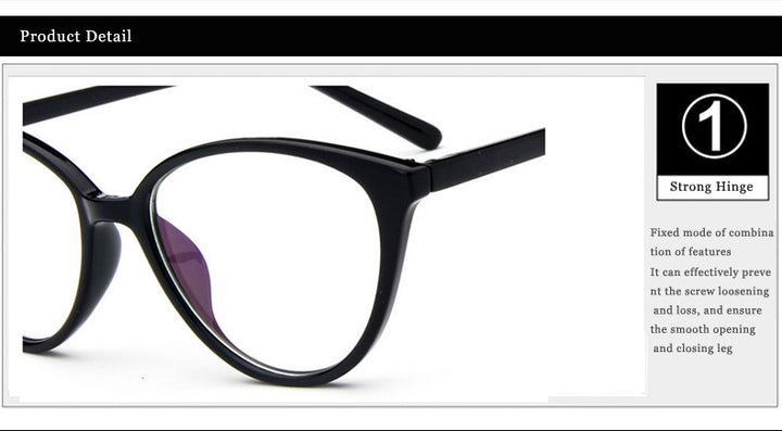 Kottdo Women Cat Eye Eyeglasses Frame Men Glasses Kt2360 Frame Kottdo   